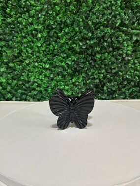Black Butterfly Hair Clip